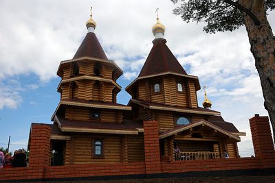 В Нижнекамском районе освятили первый кряшенский храм