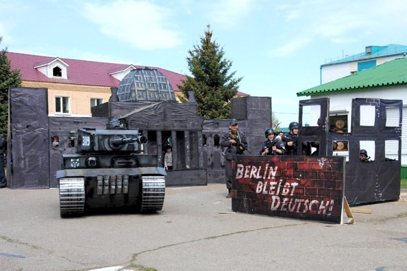 В Болгаре прошла реконструкция битвы за Берлин