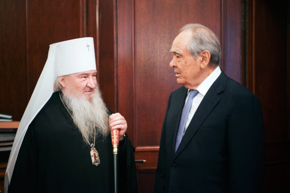 Глава Татарстанской митрополии встретился с Государственным советником Республики Татарстан