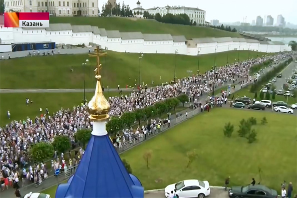 Торжества в день Казанской иконы Божией Матери в столице Татарстана