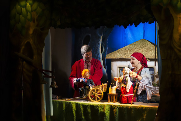 В Духосошественском храме Казани прошло театрализованное представление, посвященное Рождеству Богородицы