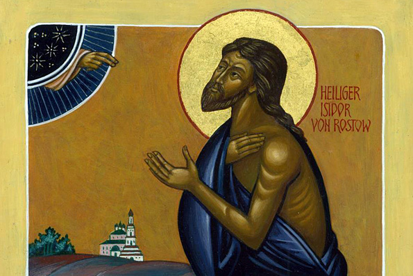 Блаженный Исидор, Христа ради юродивый, Ростовский чудотворец (1474 г.)