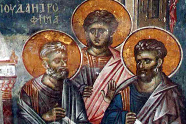 Апостолы от 70-ти Аристарх, Пуд и Трофим