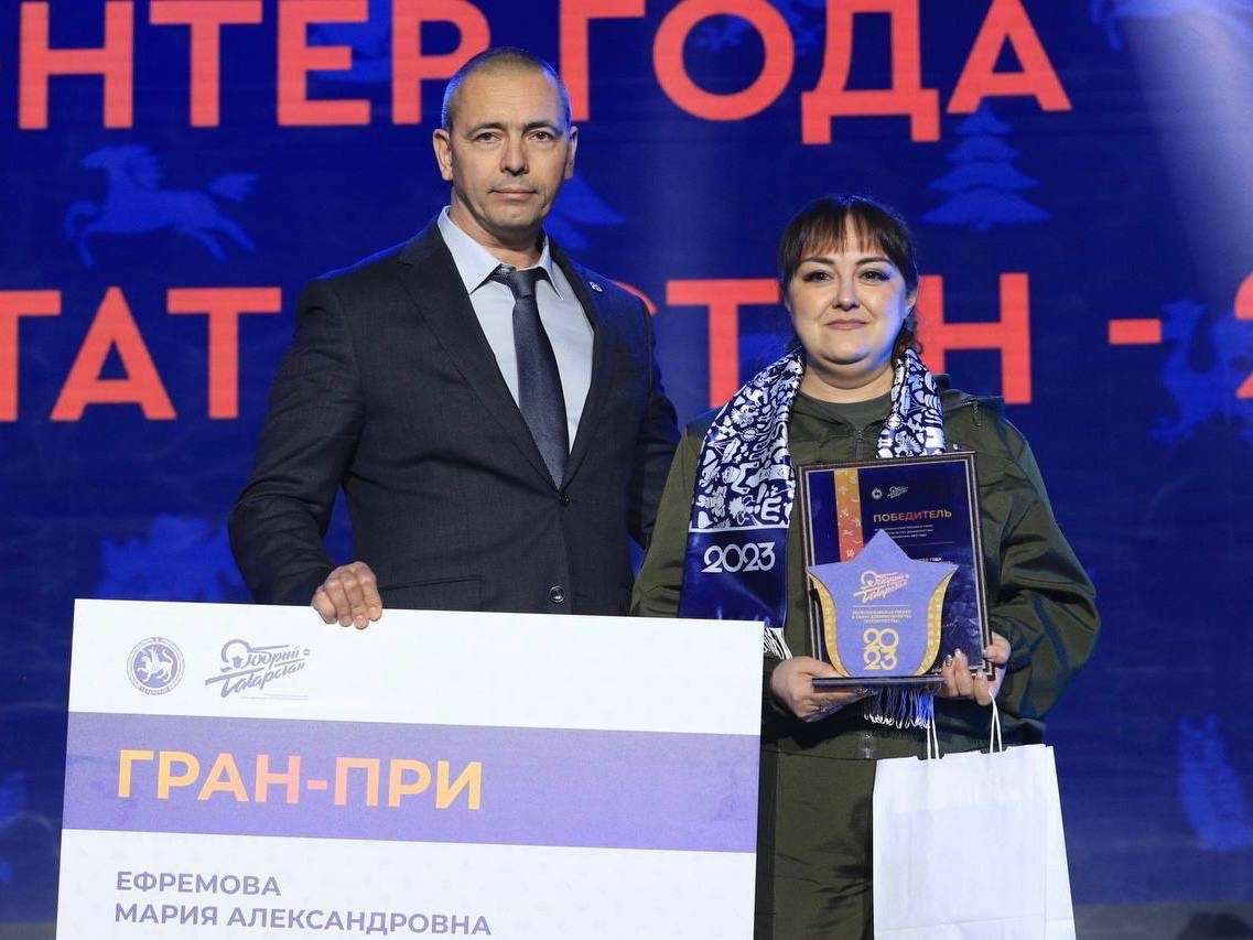 Прихожанка Серафимовского храма Казани стала обладателем гран-при республиканской премии в сфере добровольчества