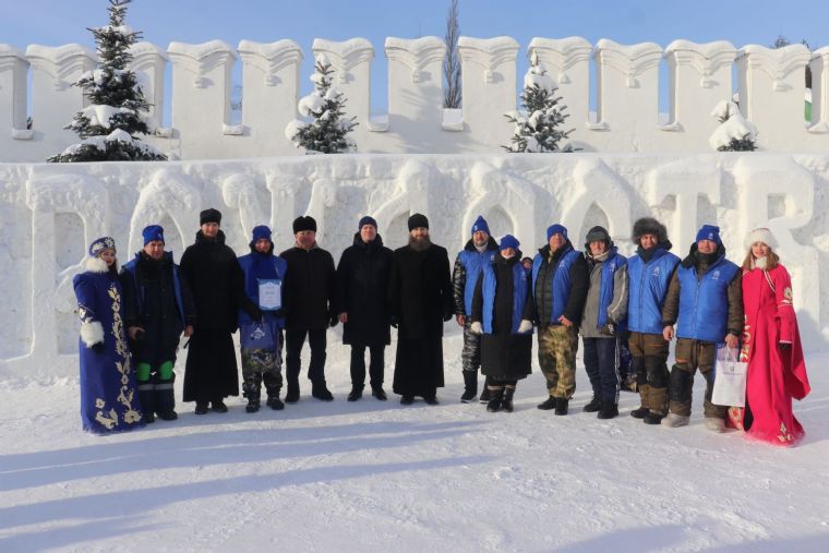 В Раифском монастыре состоялось закрытие Рождественского фестиваля ледовых и снежных скульптур «Лёд и свет»