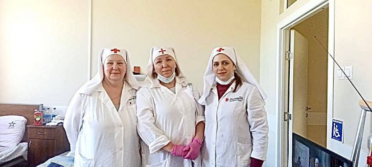 Первая группа добровольцев Казанской епархии завершила дежурство в военном госпитале в Ростове-на-Дону