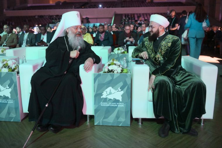 Митрополит Кирилл присутствовал на пленарном заседании форума «Россия — Исламский мир: KazanForum»