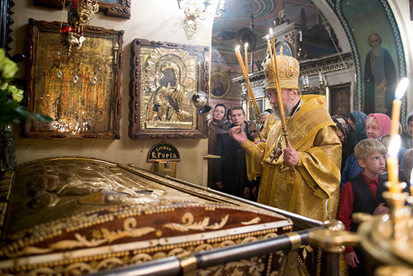 Архиерейское богослужение в день празднования собора Казанских святых