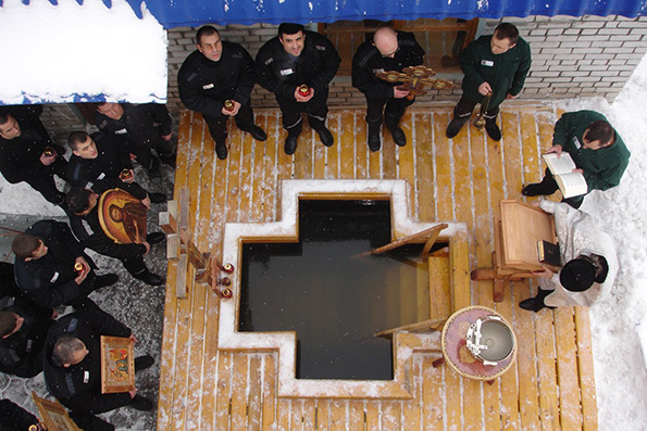 Осужденные ИК-5 УФСИН России по Республике Татарстан отметили праздник Крещения Господня(фото)