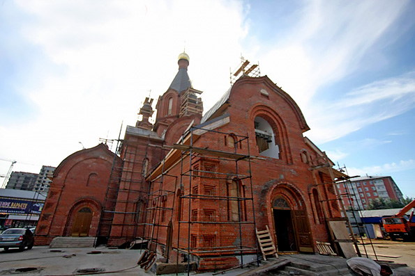 На Дубровке завершено строительство храма в память о погибших в теракте