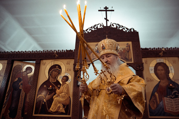 В день памяти апостола Андрея Первозванного митрополит Феофан возглавил Литургию в казанском Кизическом монастыре