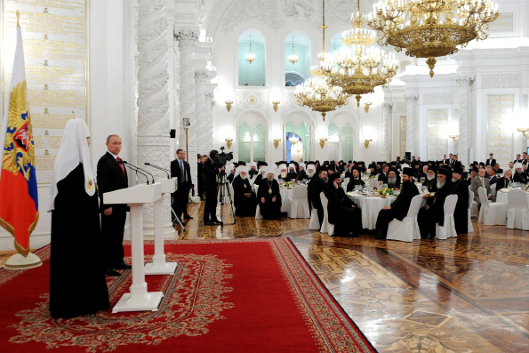 Митрополит Феофан принял участие в торжественном приеме в Кремле