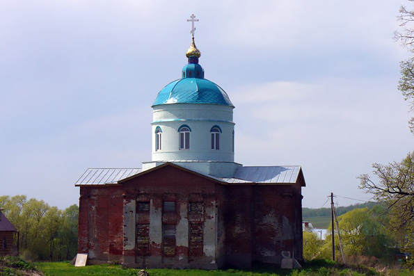 В селе Пановка продолжается восстановление храма святителя Николая Чудотворца