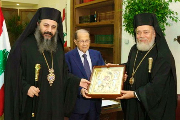 Президенту Ливана вручили святыню дома Романовых