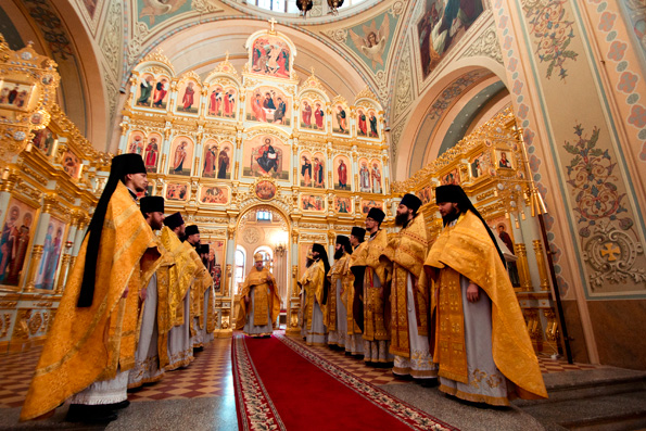 Память святителя Германа Казанского молитвенно отпраздновали в Свияжском монастыре