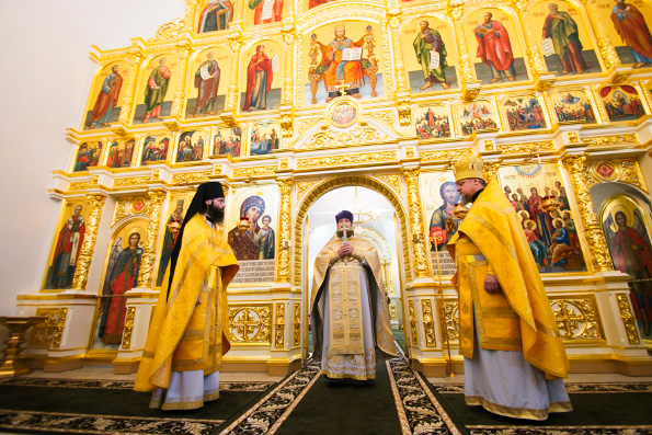 Духосошественский храм Казани отметил годовщину со дня освящения