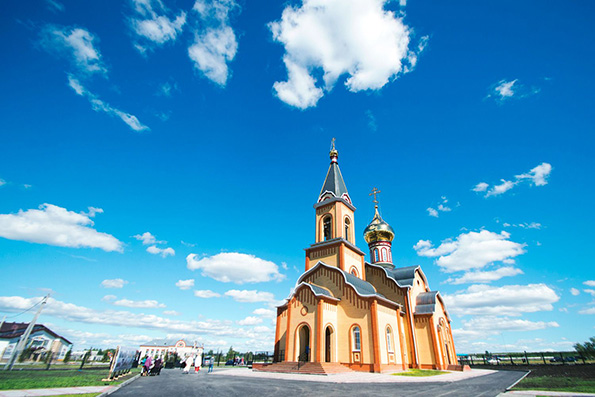 Храм преподобного Сергия Радонежского, село Старое Дрожжаное