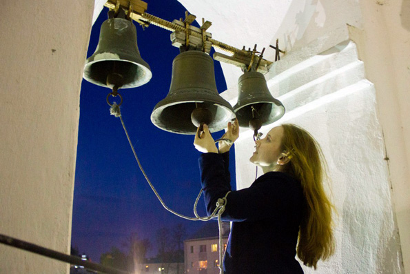 Православная молодежь Казани позвонила в колокола на Светлой седмице