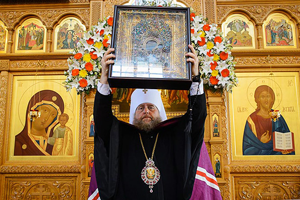 Казахстан встречает великую святыню Православия — чудотворную Казанскую икону Божией Матери