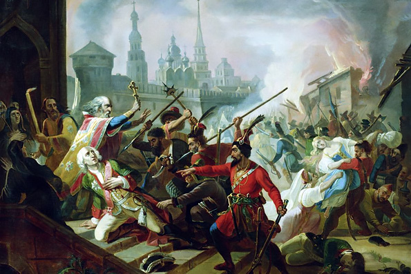 Пугачевский бунт — трагическая страница истории Казанско-Богородицкий мужского монастыря