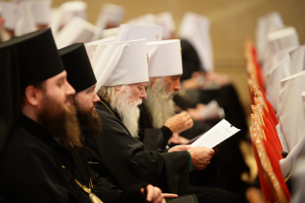 Святейший Патриарх Кирилл рассказал членам Архиерейского Собора о ходе работы по созданию Катехизиса Русской Православной Церкви