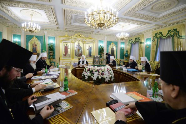 В Москве прошло последнее в 2017 году заседание Священного Синода Русской Православной Церкви