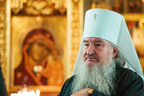 Патриаршее поздравление митрополиту Казанскому и Татарстанскому Феофану с 70-летием
