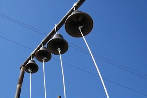 Над станцией Лесное Калейкино впервые разнесся колокольный звон