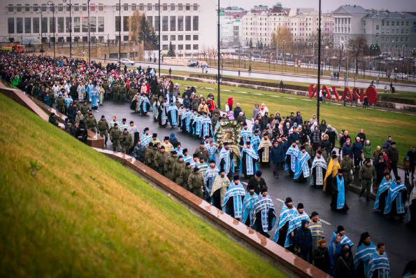 Масштабные торжества в праздник Казанской иконы Богородицы прошли в столице Татарстана
