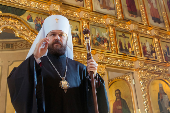 Митрополит Иларион о ситуации на Украине: создание автокефальной Церкви не может быть инициировано светской властью