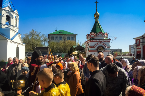 В Введенском Кизическом мужском монастыре прошли престольные торжества