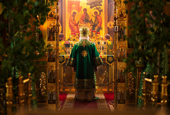 Анонс служения митрополита Феофана в праздник Святой Троицы