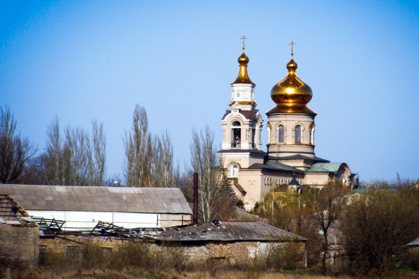 В Донецкой области в результате обстрела поврежден православный храм