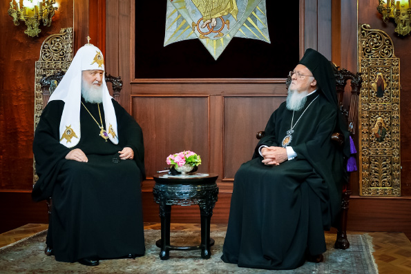 В Стамбуле состоялась встреча Предстоятелей Константинопольской и Русской Православных Церквей