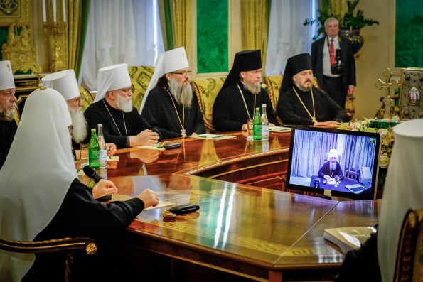 Священный Синод Русской Церкви постановил приостановить молитвенное поминовение за богослужением Константинопольского патриарха