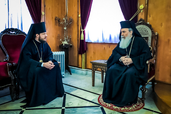 Патриарх Иерусалимский Феофил выразил поддержку канонической Украинской Православной Церкви