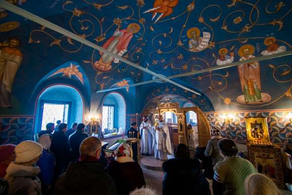 Освящён придельный храм Смоленской церкви села Соловцово