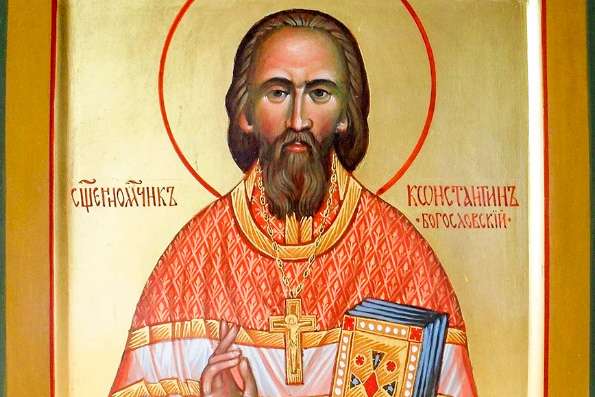2 октября — память священномученика протоиерея Константина Богословского, выпускника Казанской духовной академии