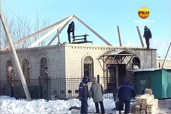 В Набережных Челнах восстанавливают сгоревшую часовню