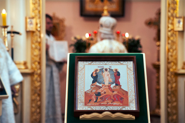 Митрополит Феофан совершил богослужения Преображения Господня