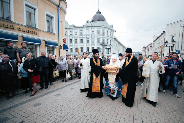 Мощи святого равноапостольного князя Владимира в Казани