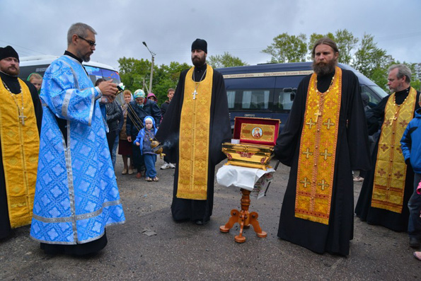 Прибытие мощей равноапостольного князя Владимира в Татарстан