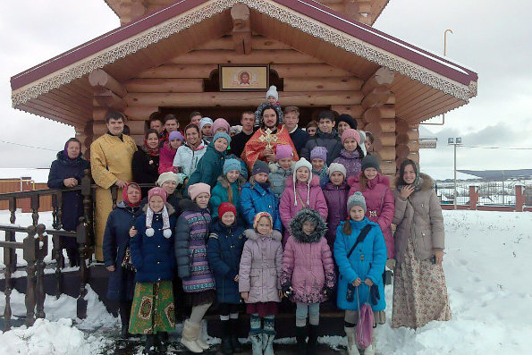 В Нижнекамском районе прошла Литургия с участием молодежи