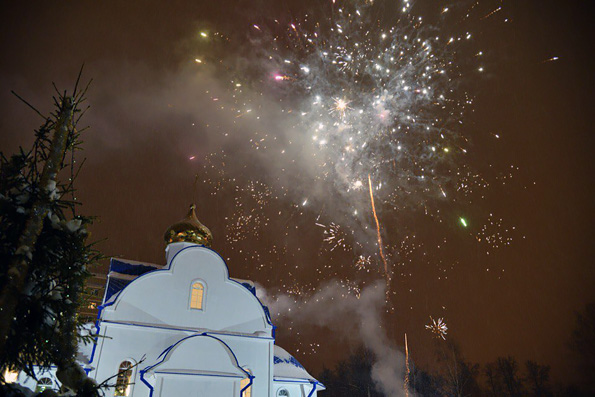 Крещение Господне отметили в Зеленодольске