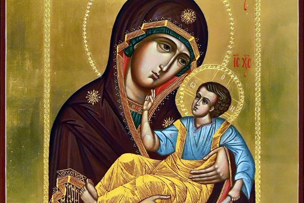 Словенская икона Божией Матери (1635 г.)