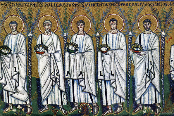 Мученики Филимон, Аполлоний, Ариан и Феотих Антинойские (286-287 гг.)