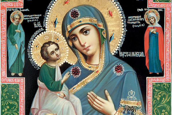 Иерусалимская икона Божией Матери (48 г.)