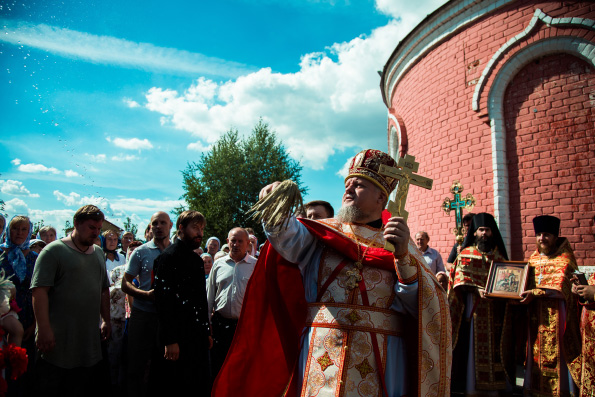 Храм благоверных князей Бориса и Глеба города Казани отметил престольный праздник