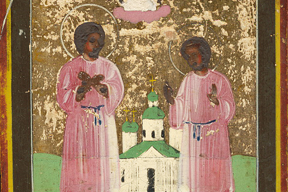 Праведные отроки Иаков и Иоанн Менюжские (1566-1569 гг)