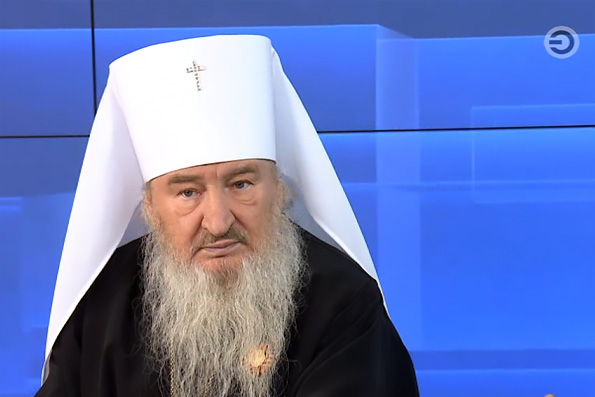 Митрополит Феофан поздравил коллектив телекомпании «Эфир» с 25-летием со дня основания организации